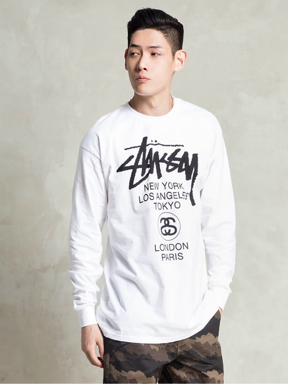 🆕 NWOT Stussy | World Tour Long Sleeve Tee